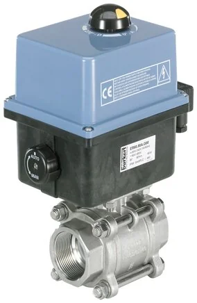 Burkert - 8804-BA-3-2-40,0EE-VA-RM88-100-226481 - Valvola a sfera con attuatore rotativo elettrico
