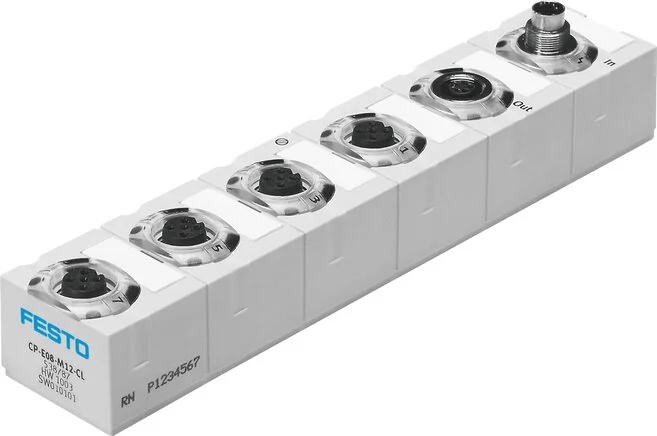 Festo - CP-E08-M12-CL-538787 - Modulo ingresso/uscita