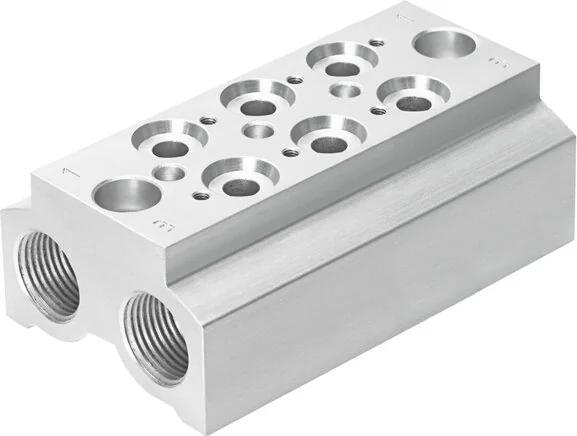 Festo - CPE10-3/2-PRS-1/4-3-NPT-550602 - Blocco attacco