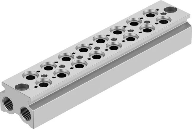 Festo - CPE18-3/2-PRS-3/8-8-NPT-550625 - Blocco attacco