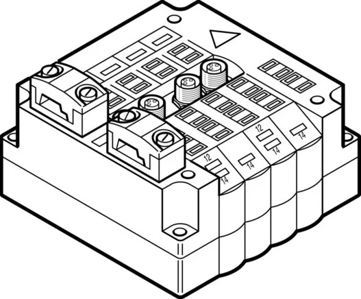 Festo - CPV14-GE-ASI-4E3A-ZM8-536737 - Attacco elettrico