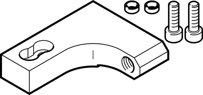 Festo - DADP-ES-G6-12-1812471 - Supporto ammortizzatore