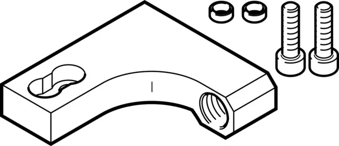 Festo - DADP-ES-G6-16-1812472 - Supporto ammortizzatore