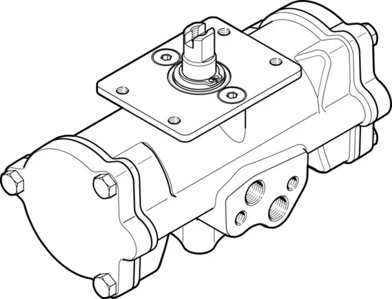 Festo - DAPS-0015-090-R-F03-CR-552869 - Attuatore rotante