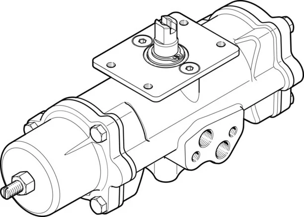 Festo - DAPS-0015-090-RS1-F03-CR-552875 - Attuatore rotante