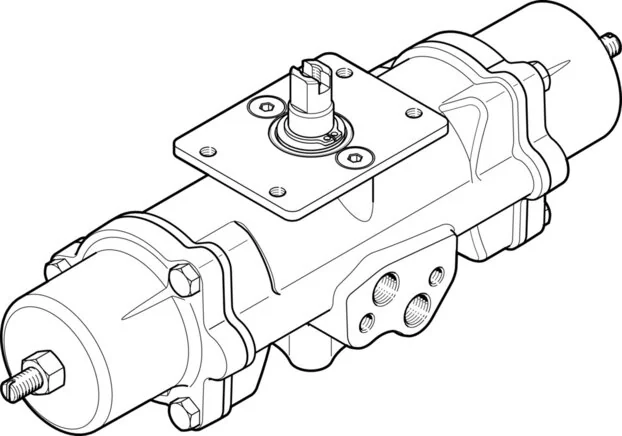 Festo - DAPS-0015-090-RS2-F03-CR-552876 - Attuatore rotante