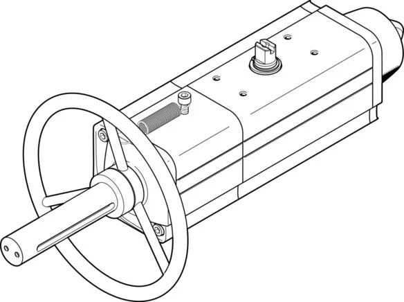 Festo - DAPS-0090-090-RS2-F0710-MW-8005031 - Attuatore rotante