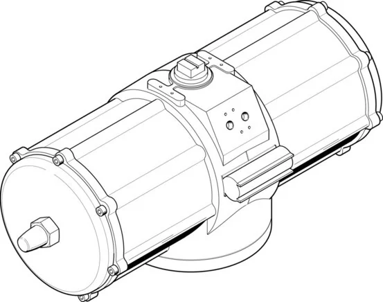 Festo - DAPS-5760-090-R-F25-549672 - Attuatore rotante