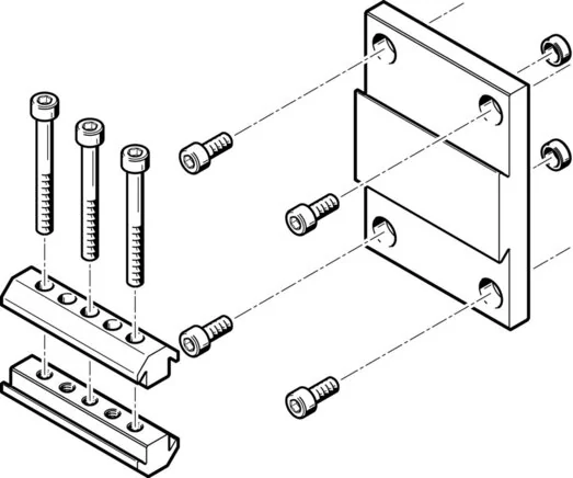 Festo - DHAA-D-L-40-H2-562151 - Adattatore Kit