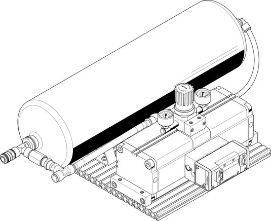 Festo - DPA-100-16-CRVZS20-552937 - Moltiplicatore di pressione