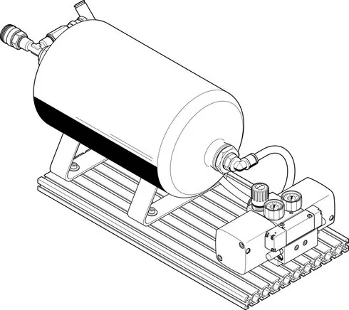 Festo - DPA-40-16-CRVZS5-552931 - Moltiplicatore di pressione