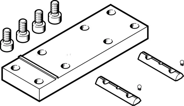 Festo - EAHF-L5-80-P-3535188 - Supporto centrale