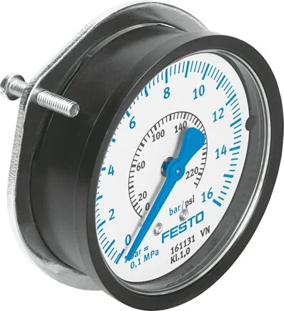 Festo - FMAP-63-16-1/4-EN-161131 - Manometro a flangia di precisione