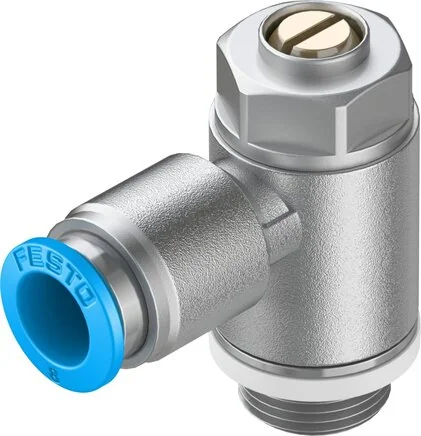 Festo - GRLA-1/4-QS-8-D-193147 - Valvola di non ritorno con strozzamento