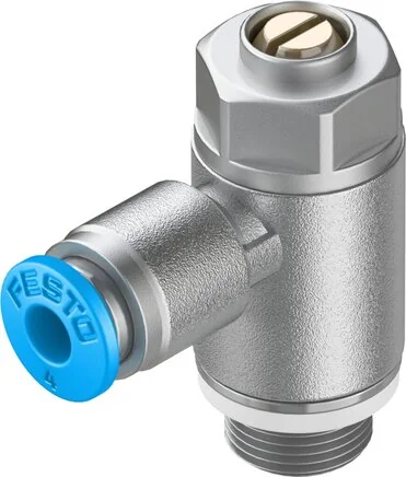 Festo - GRLA-1/8-QS-4-D-193143 - Valvola di non ritorno con strozzamento