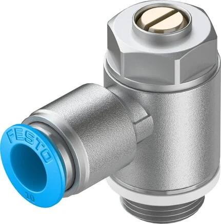 Festo - GRLA-3/8-QS-10-D-193151 - Valvola di non ritorno con strozzamento