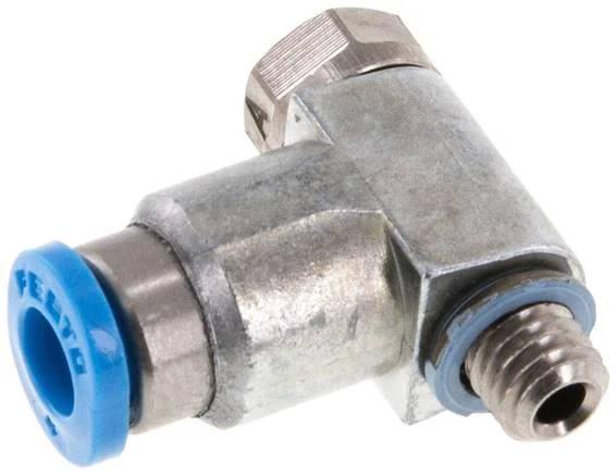 Festo - GRLA-M5-QS-4-LF-C-175056 - Valvola di non ritorno con strozzamento