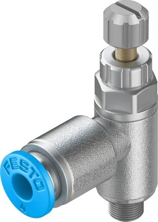Festo - GRLA-M5-QS-4-RS-D-197577 - Valvola di non ritorno con strozzamento