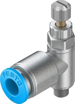 Festo - GRLA-M5-QS-6-RS-D-197578 - Valvola di non ritorno con strozzamento