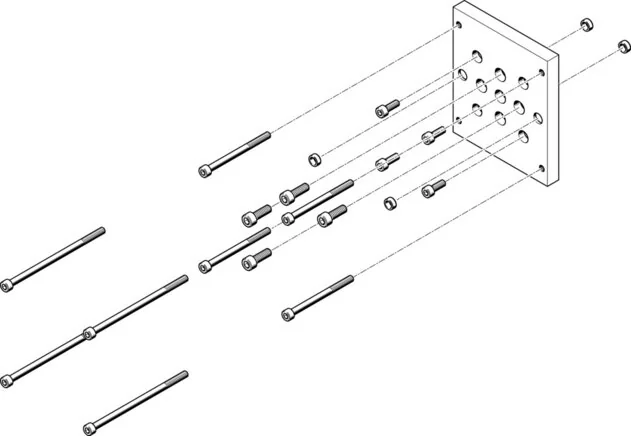 Festo - HAPB-40-558308 - Adattatore Kit