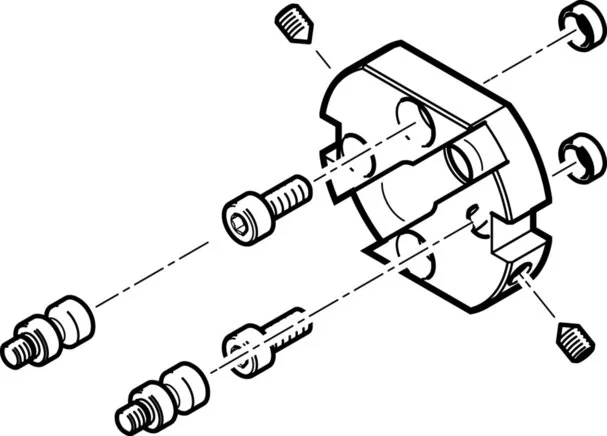 Festo - HAPG-SD2-2-184478 - Adattatore Kit