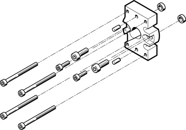 Festo - HAPG-SD2-24-537177 - Adattatore Kit