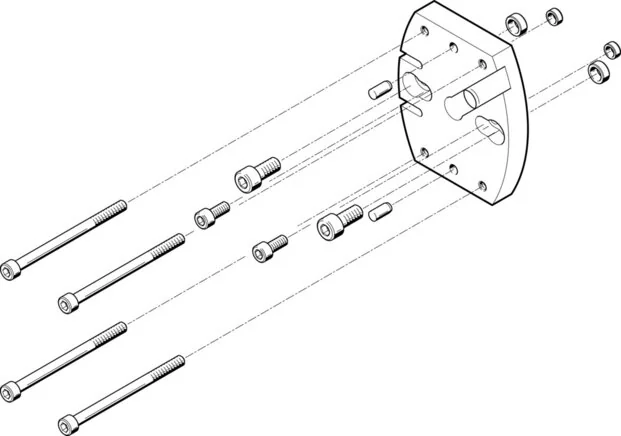 Festo - HAPG-SD2-27-537186 - Adattatore Kit