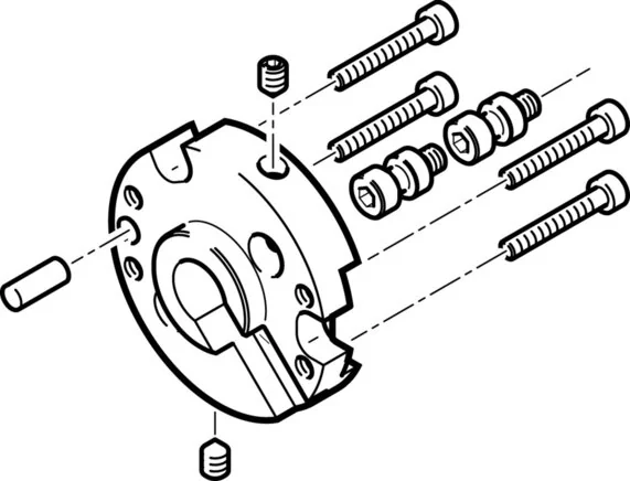 Festo - HAPG-SD2-5-184481 - Adattatore Kit