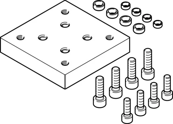 Festo - HMSV-72-1088311 - Adattatore Kit