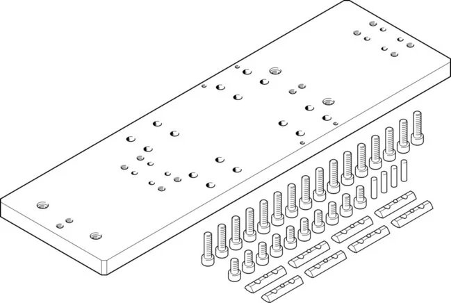 Festo - HMVD-RP/FP-DL63-566880 - Kit base