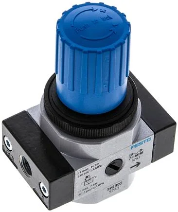 Festo - LR-1/8-D-7-O-I-MINI-192305 - Valvola di regolazione pressione