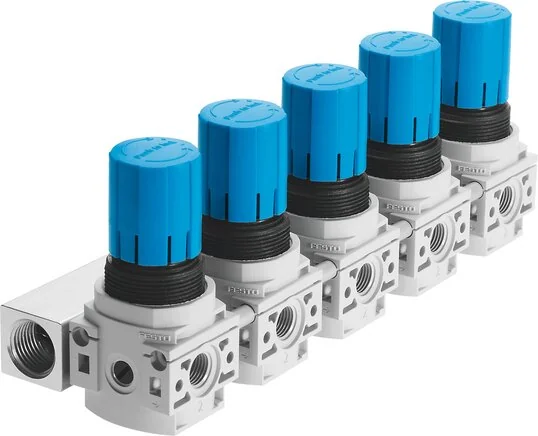 Festo - LRB-1/4-DB-7-O-K5-MINI-540043 - Collettore valvole di regolazione pressione