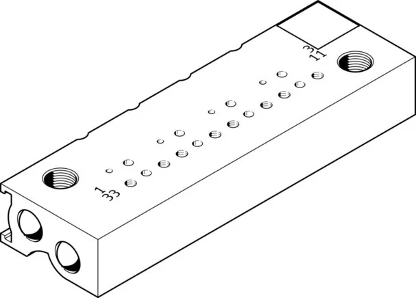Festo - MHP1-PR4-3-PI-PCB-197243 - Blocco attacco