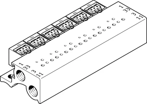 Festo - MHP1-PR8-3-PI-197215 - Blocco attacco