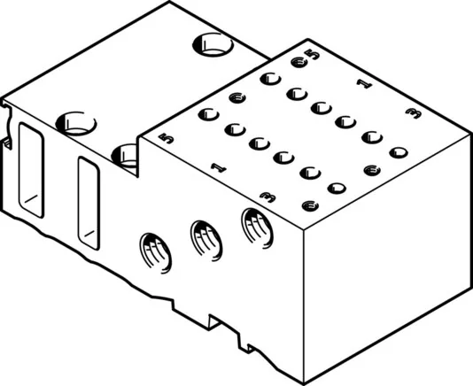 Festo - MHP2-PR2-5-525122 - Blocco attacco