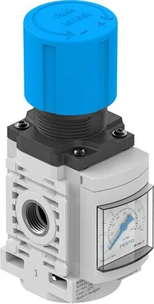 Festo - MS4-LR-1/4-D6-AG-BAR-F1A-B-8175241 - Valvola di regolazione pressione