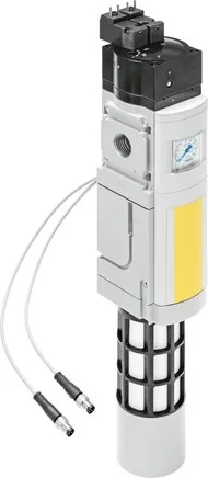 Festo - MS6-SV-1/2-D-10V24P-2M12-SO-AG-8038491 - Valvola di accumulo pressione e sfiato
