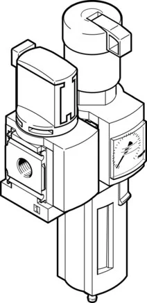 Festo - MSB6-1/2:C3:J120-WP-8042672 - Unità di manutenzione combinata