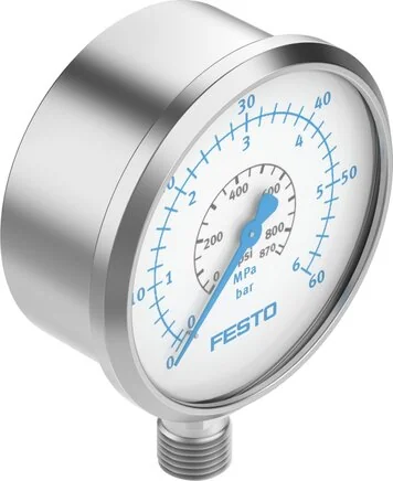 Festo - PAGL-HP3-63-60-G14-RC-1908519 - Manometro di pressione