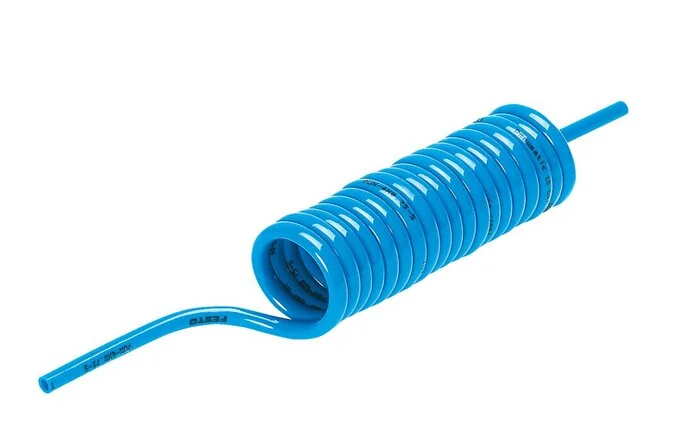 Festo - PUN-10X1,5-S-2-BL-197597 - Tubo flessibile a spirale in plastica