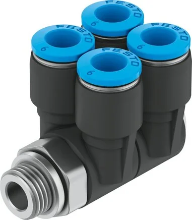Festo - QSLV4-G1/8-6-186244 - Distributore multiplo