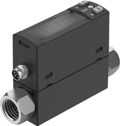 Festo - SFAH-100B-G14FS-PNLK-PNVBA-M8-8158416 - Sensore di flusso
