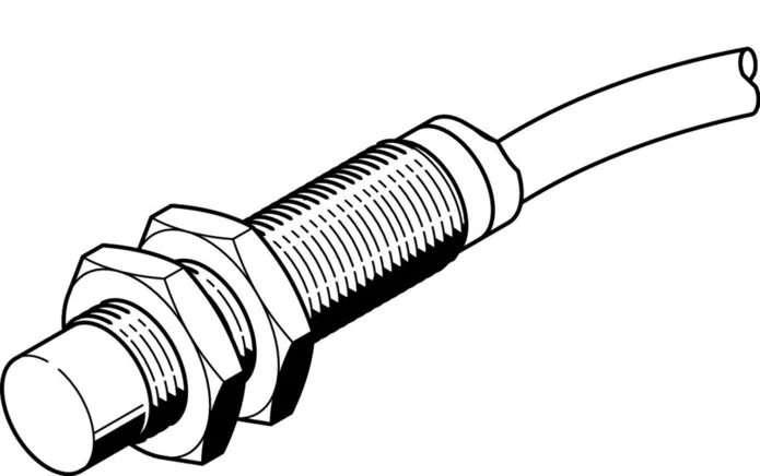 Festo - SIEF-M12NB-PS-K-L-538312 - Interruttore di prossimità