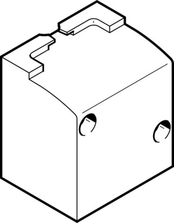 Festo - VABF-S2-2-A1G2-N12-555703 - Piastra di attacco ad angolo