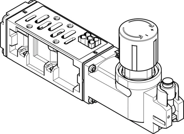 Festo - VABF-S2-2-R7C2-C-10-555784 - Regolatore piastra