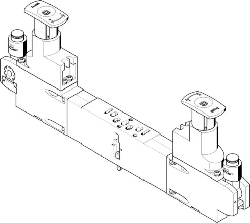 Festo - VABF-S3-2-R5C2-C-10-543542 - Regolatore piastra