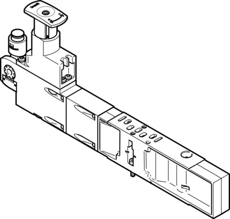 Festo - VABF-S4-2-R1C2-C-10E-560756 - Regolatore piastra