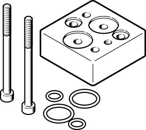 Festo - VAME-S7-P-N-V14-A-3581412 - Piastra di fissaggio