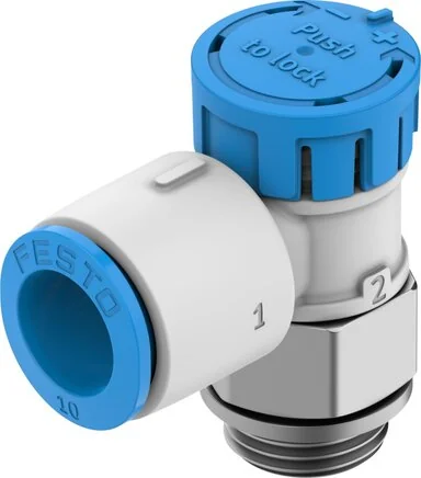Festo - VFOE-LE-T-G14-Q10-F1A-8223999 - Valvola di non ritorno con strozzamento