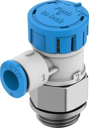 Festo - VFOE-LE-T-G14-Q6-F1A-8223997 - Valvola di non ritorno con strozzamento